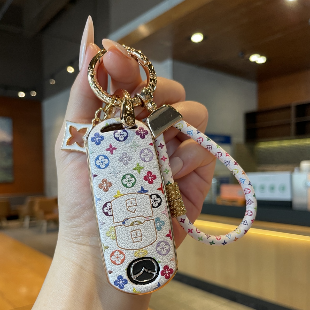 适用马自达昂克赛拉钥匙套cx5马3马6阿特兹cx4车cx50高级cx30壳扣