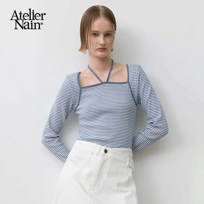 时尚百搭简约气质T恤女