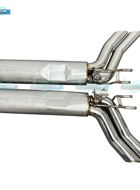 适用于奔驰G级W463W464W465 AMG G63 G500 G450D改装巴博斯款排气