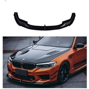 改装 适用于宝马F90 19款 2018 干碳纤维前唇后唇侧裙风刀小包围