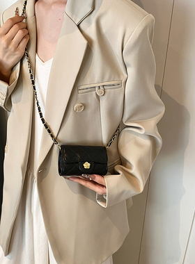 精致mini小香风链条包包女式2025新款高级质感轻奢小腰包斜挎包包