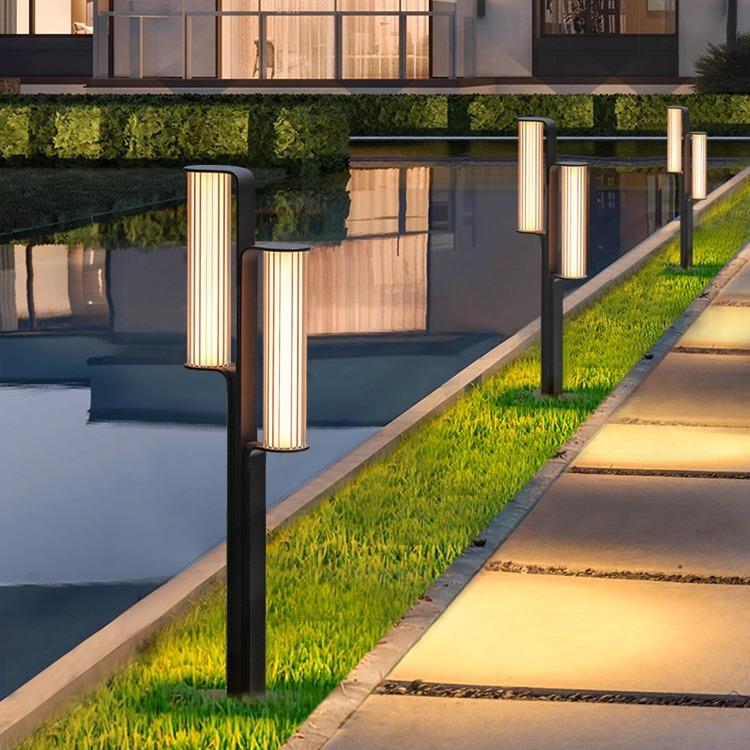 设计师轻奢草坪灯别墅酒店民宿景观路灯北欧防水花园草地灯vibia