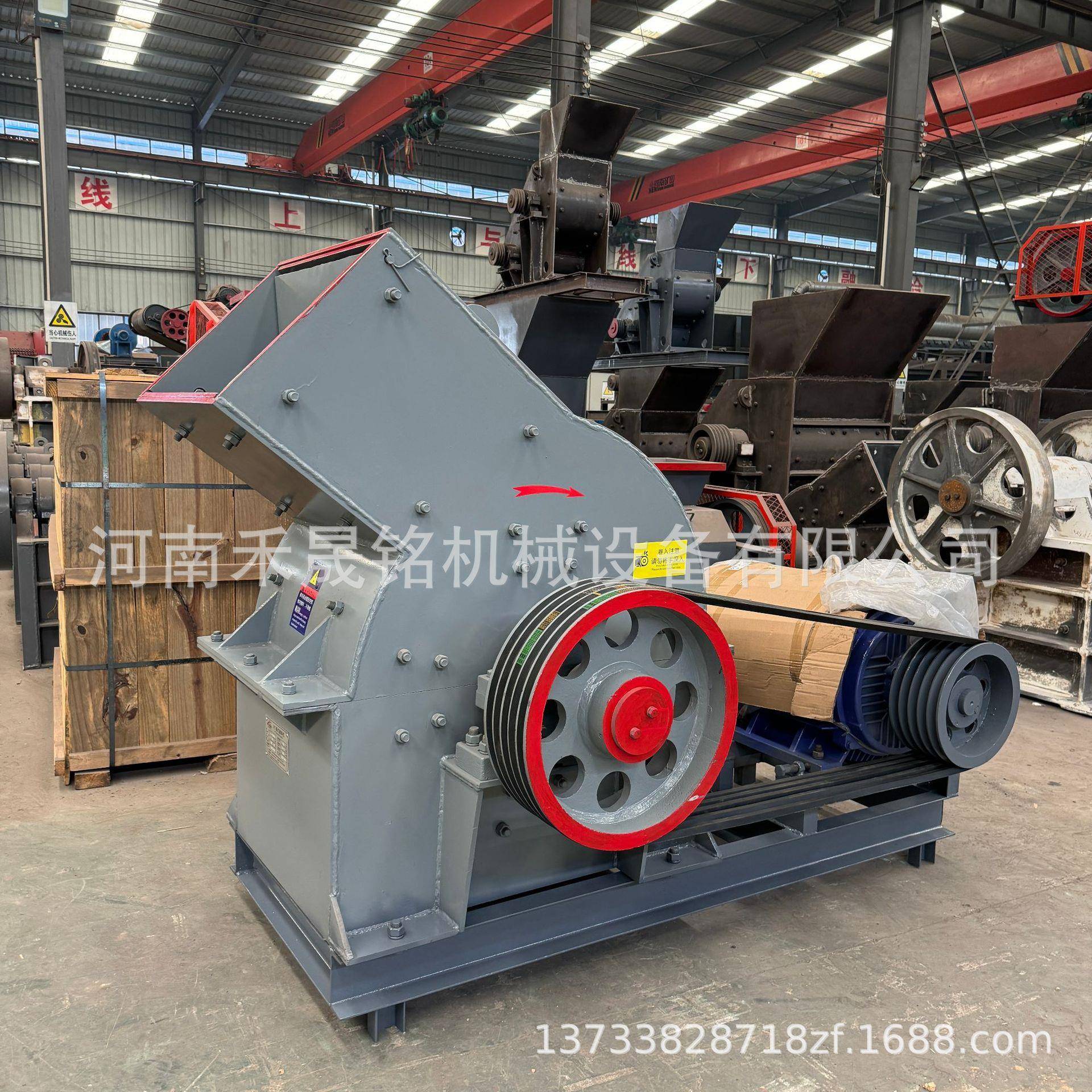 中小型移动锤式破碎机河卵石煤矸石锤式制砂机生产厂家