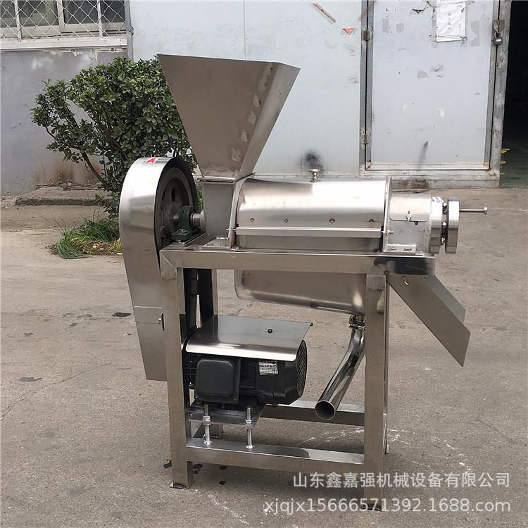 果蔬面条胡萝卜芹菜螺旋榨汁机果酱加工设备大型山楂去核打浆机