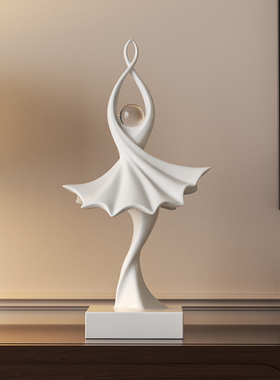 艺术感抽象人物摆件软装