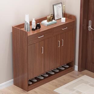 鞋柜家用门口简易大容量鞋架子经济型放室内好看收纳多层防尘宿舍 .收纳袋.垫饰品