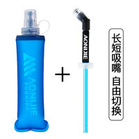 Oniejie Sports Soft water bottle, outdoor soft water bag, foldable cross-country running water bag, portable marathon water cup thumbnail 3