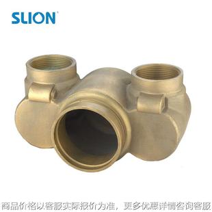 内螺纹二分水器 厂家消防器材 全黄铜分水器