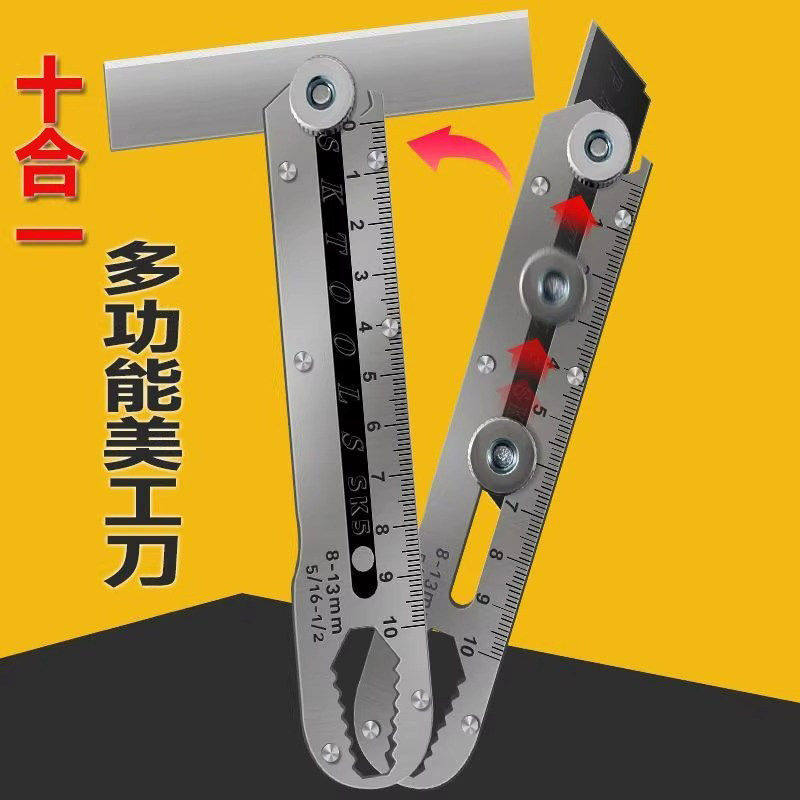 多功能不锈钢美工刀重型全钢加厚美工刀壁纸工业刀架刀具刀片耐用