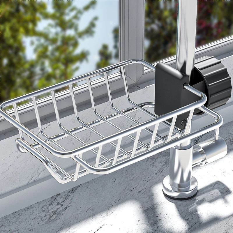 水龙头置物架水槽沥水收纳架子厨房水池沥水篮沥水架抹布免打孔,厨房/烹饪用具,龙头置物架,淘宝优惠券,粉丝福利购,淘宝优惠卷