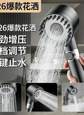 德国戴喷强劲增压花洒喷头浴室洗澡淋浴头过滤莲蓬头套装喷雾沐浴