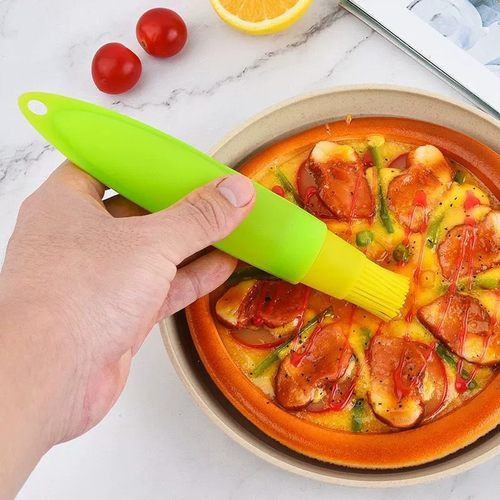 自带油刷防漏控油防漏硅胶油瓶刷