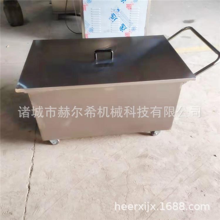 商用移动不锈钢小料车移动周转肉料车不锈钢腌制猪肉小料车厂家