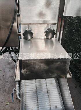 商用脆皮包炸酸奶裹面糠备全自动南瓜饼上RLA糠机鸡设雪排裹花糠