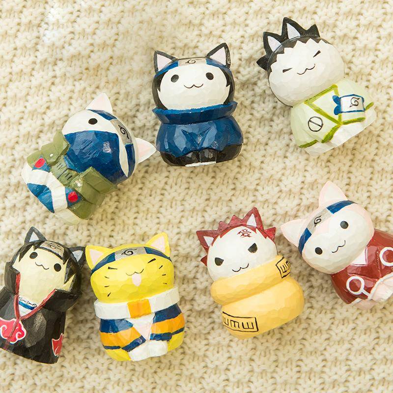 创意礼品木制工艺创手意猫摆件礼品办公居工家饰品木雕1小品人