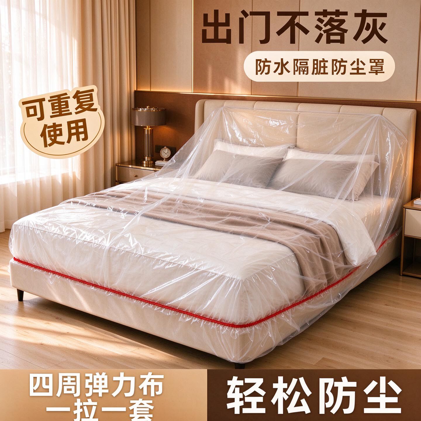 四季一次性全包防水防尘床罩