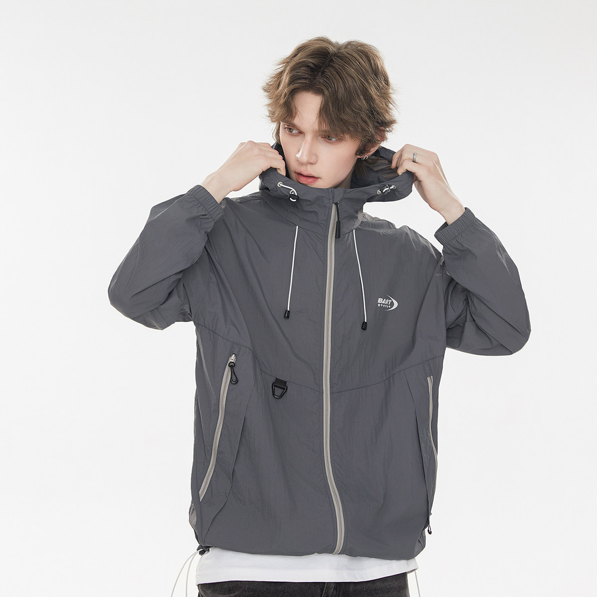 辛普森一家户外防晒衣夏季新款UPF50+轻薄透气连帽皮肤衣外套男,男装,时尚防晒服,淘宝优惠券,粉丝福利购,淘宝优惠卷