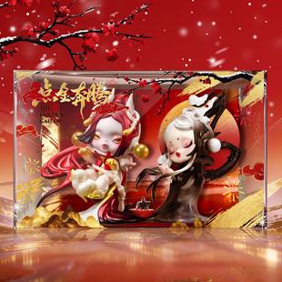 Funhome-点金奔腾亚克力防尘展示盒