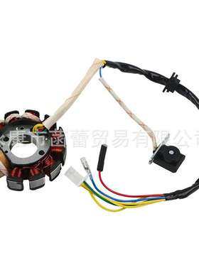 踏板滑板摩托GY6/125cc/150cc/152QMI/157QMJ磁电机11级线圈定子