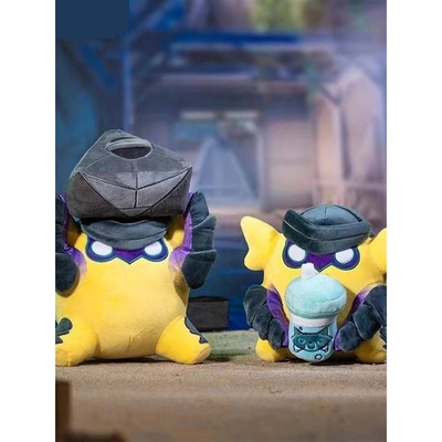 皮蛋无畏契约玩偶新品VALORANT契约Gekko游戏周边毛绒公仔卡通周