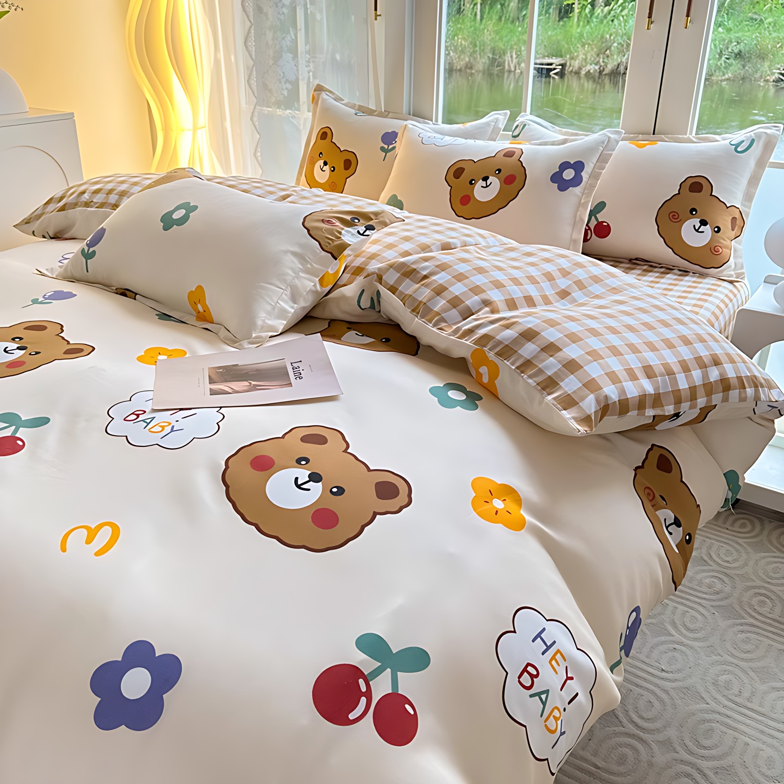 2025热搜款被套单件床上被罩150x