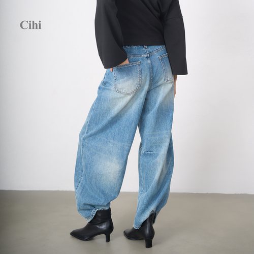 Cihi英伦气质方头瘦瘦短靴
