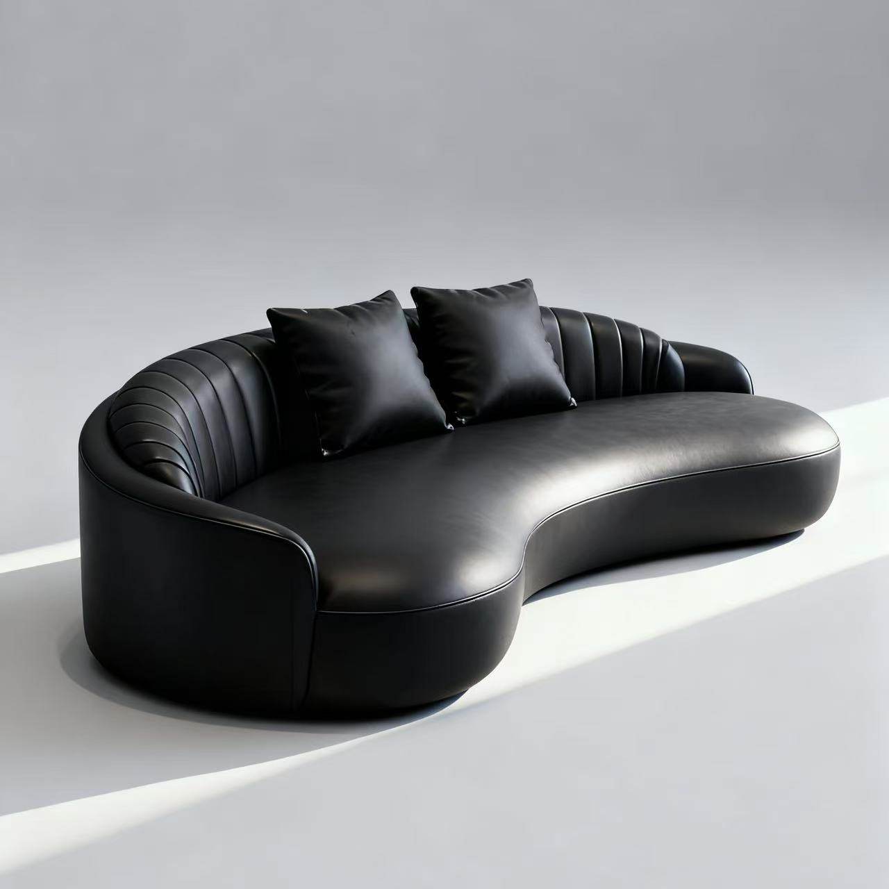 意式轻奢弧形沙发客厅酒店民宿办公室美容院服装店休息区接待洽谈,住宅家具,布艺沙发,淘宝优惠券,粉丝福利购,淘宝优惠卷