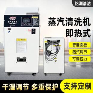 蒸汽清洗机即热式高压高温工业除油污移动蒸气清洁机商用洗车机