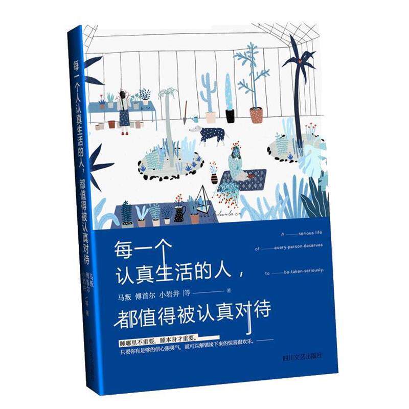 【正版书】 每一个认真生活的人,都值得被认真对待 马叛,傅首尔,小岩井 四川文艺出版社