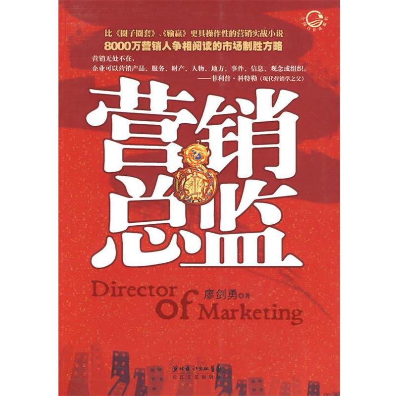【正版书】 营销总监 瘳剑勇 湖北长江出版集团，长江文艺出版社