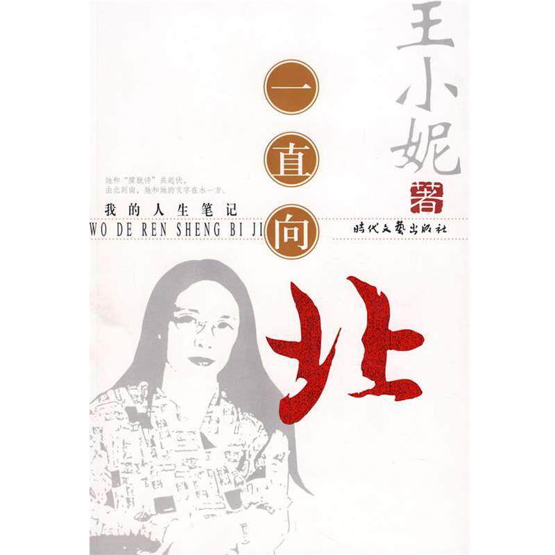 【正版书】 一直向北:我的人生笔记 王小妮 著 时代文艺出版社