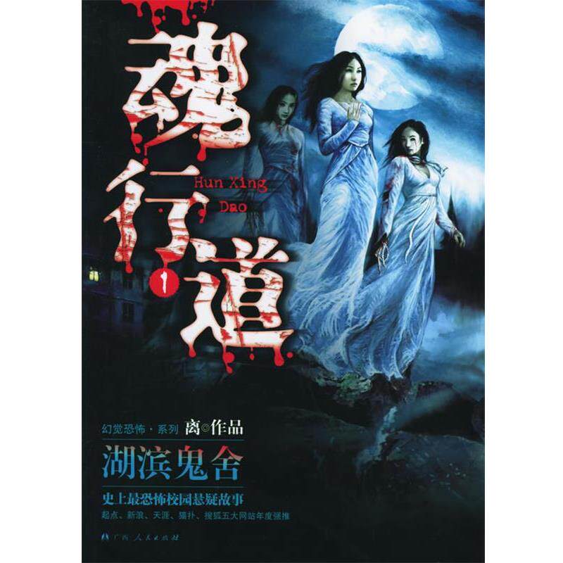【正版书】 魂行道1:湖滨鬼舍——幻觉恐怖系列 离 著 广西人民出版社