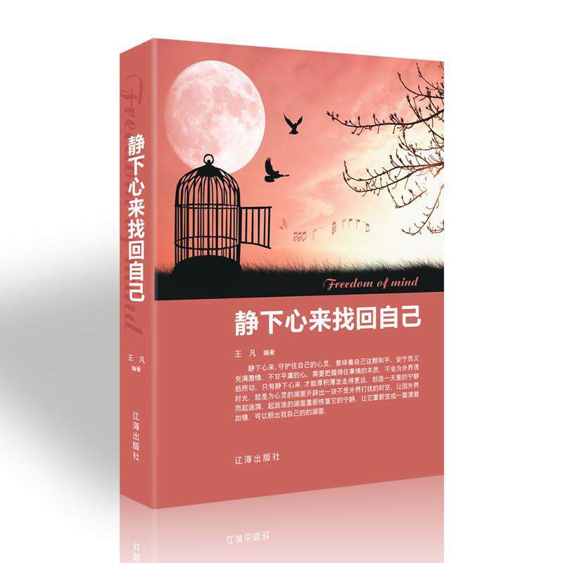 【正版书】 静下心来找回自己 王凡 辽海出版社