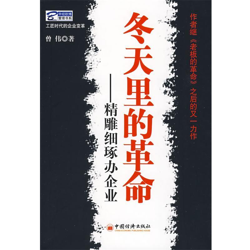 【正版书】 冬天里的革命：精雕细琢办企业 曾伟 著 中国经济出版社