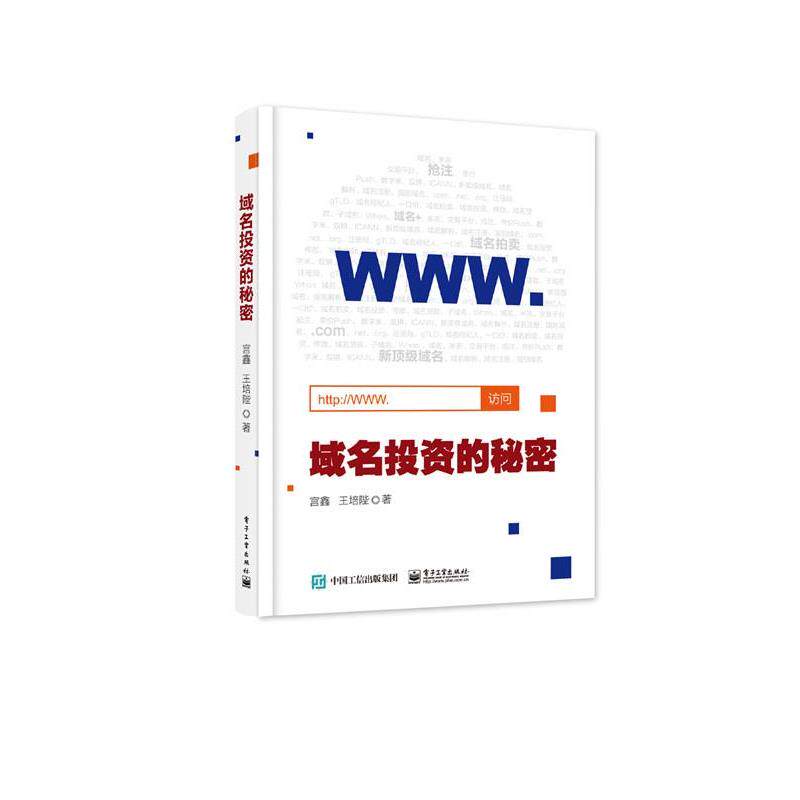 【正版书】 域名投资的秘密 宫鑫 著 电子工业出版社