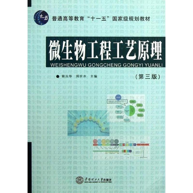 【正版书】 微生物工程工艺原理 姚汝华 华南理工大学出版社