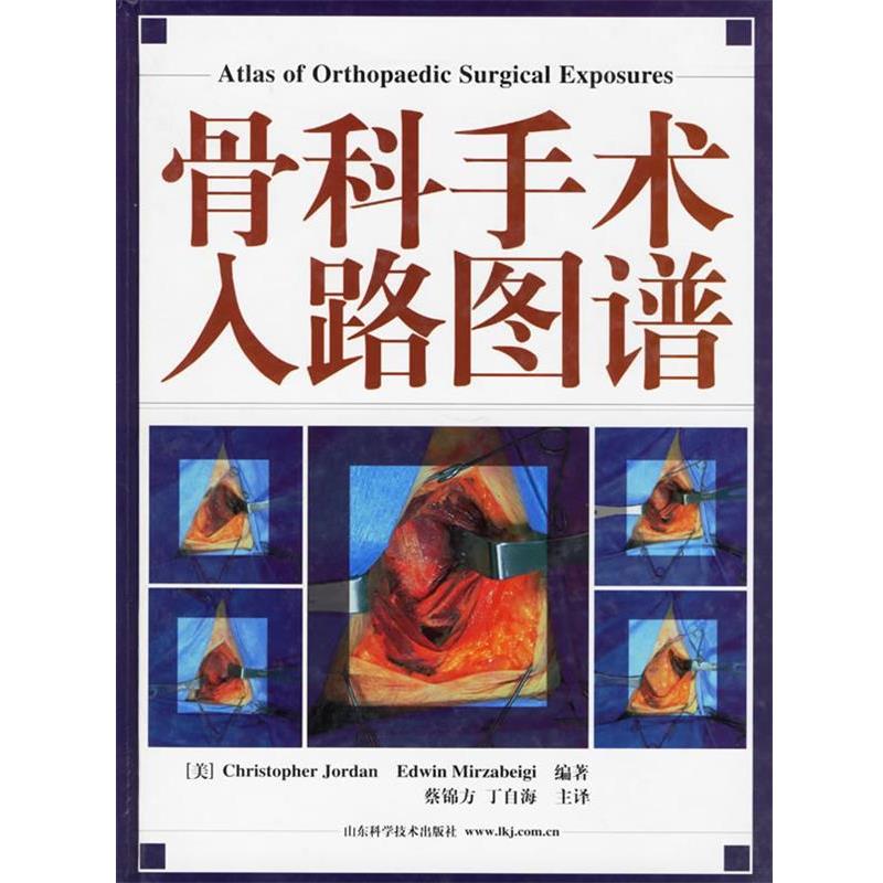【正版书】 骨科手术入路图谱 (美)Christopher Jordan,(美)Edwin Mirzabeigi 编著 山东科学技术出版社