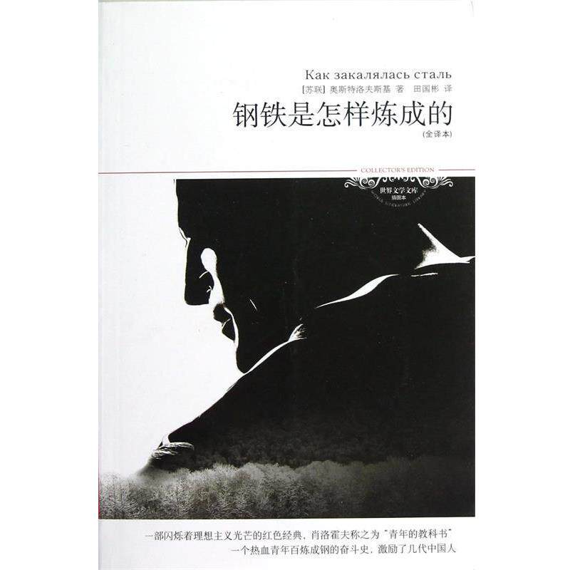 【正版书】 世界文学文库059:钢铁是怎样炼成的 [苏] 奥斯特洛夫斯基 著,田国彬 译 北京燕山出版社