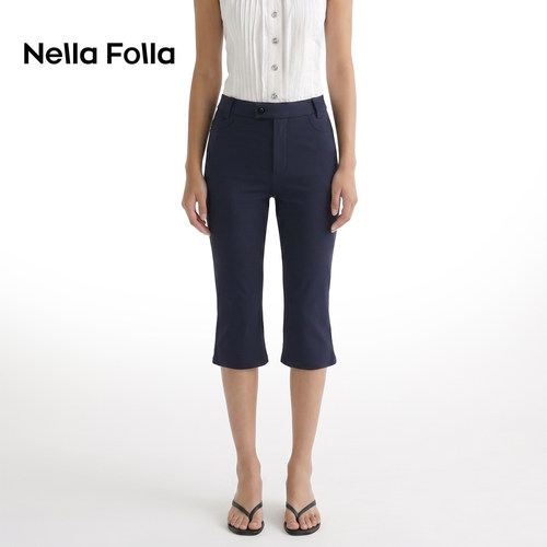 NellaFolla显瘦百搭卡普里