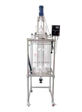 杜马司50L单层玻璃反应釜实验室用搅拌釜厂家直销