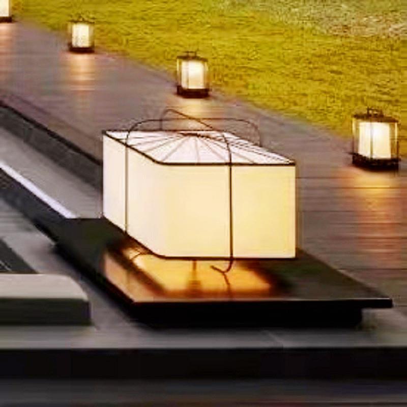 端景台禅意景观灯安缦酒店同款草坪灯设计师装饰民宿别墅装饰灯