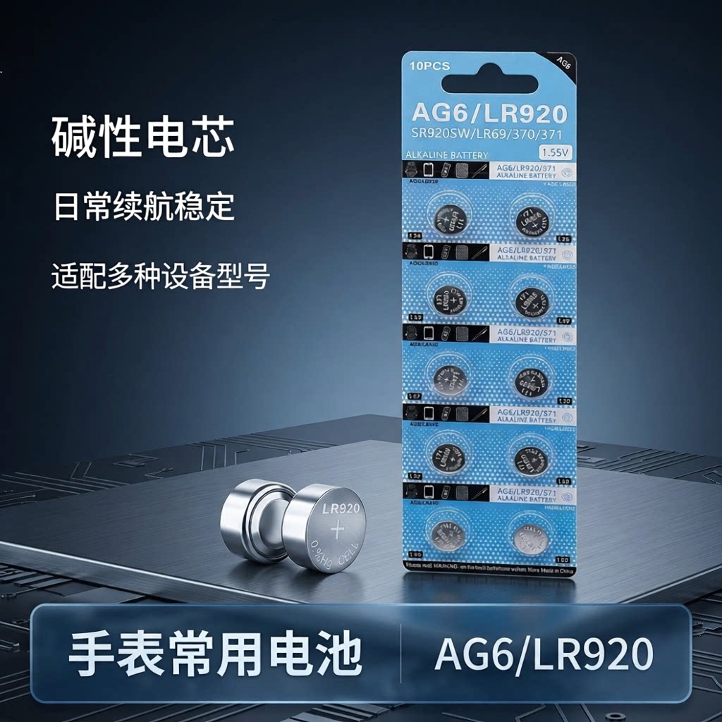 LR920/AG6纽扣电池手表替换