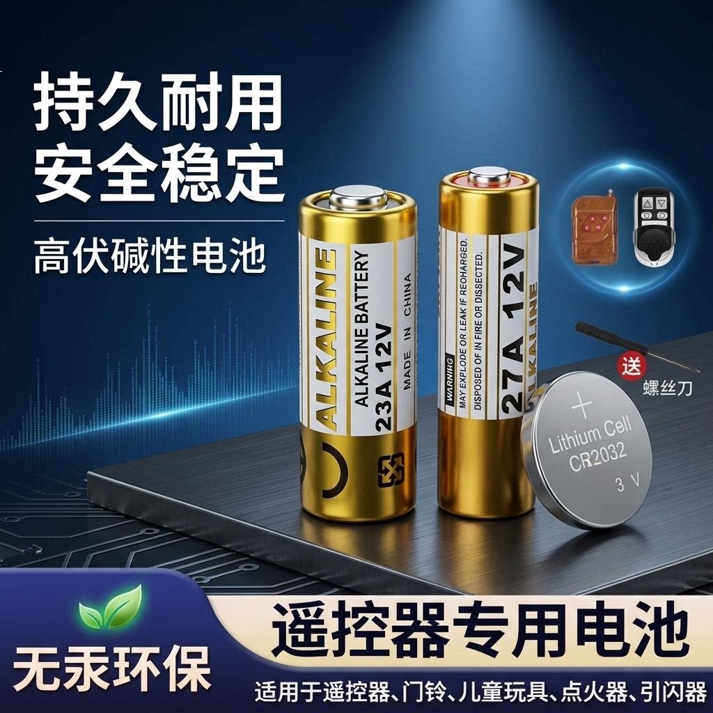 23A/27A12V纽扣电池遥控器