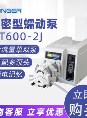蠕动泵WT600-2J基本型实验室大流量多泵头串联恒流泵