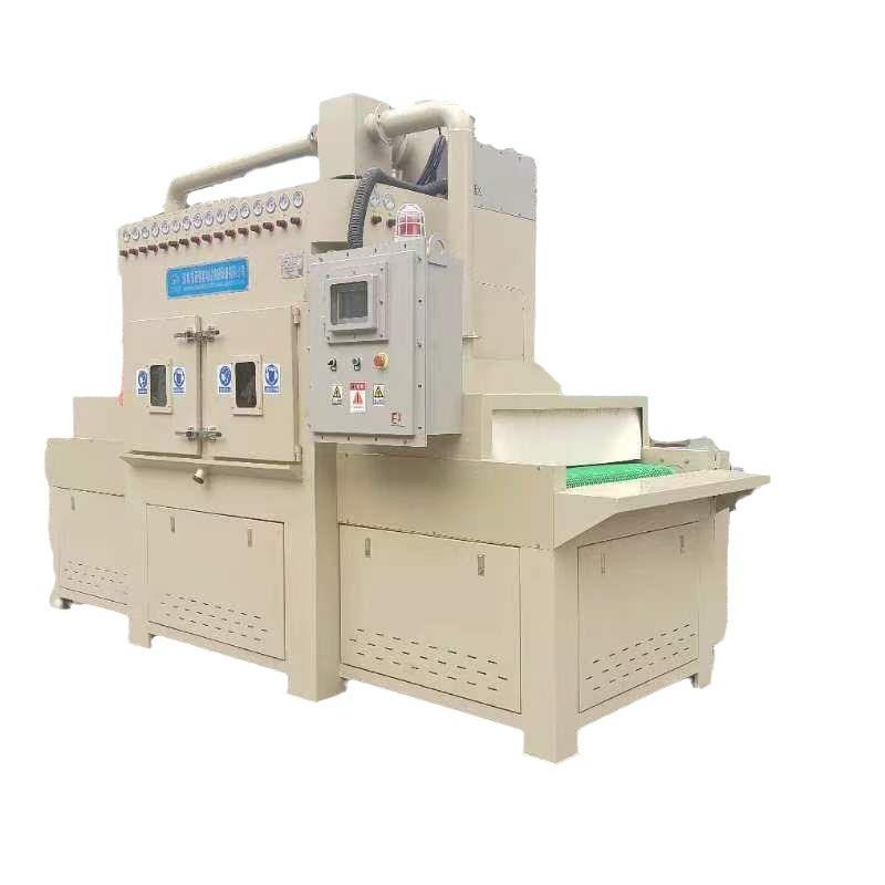 提升式自动喷砂机平面异型件通用喷沙防爆全自动空压机铝型材