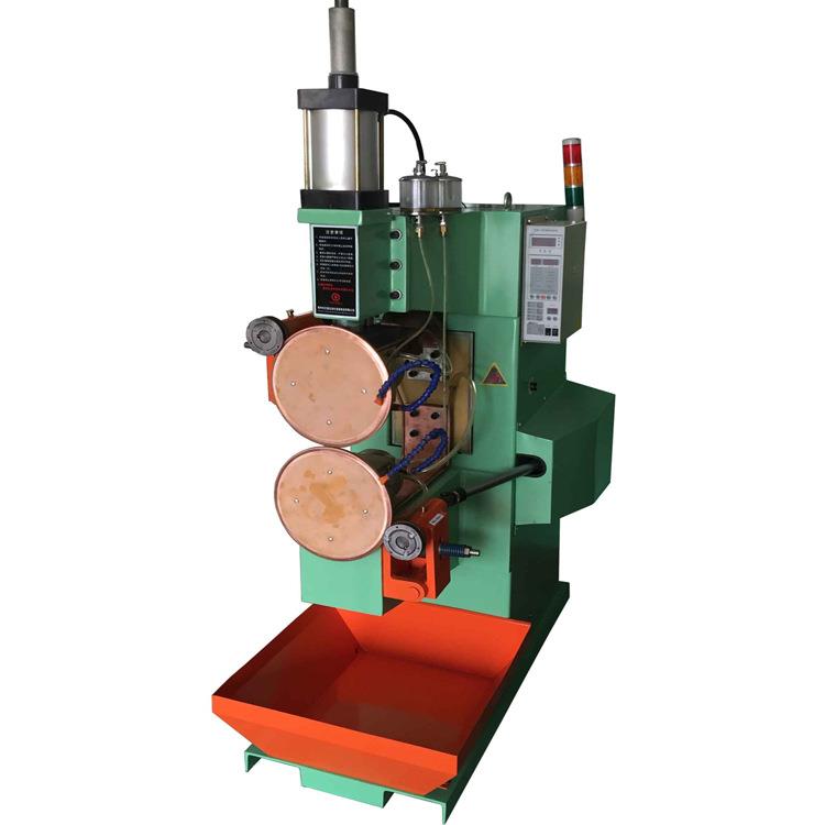 FN-160交流缝焊机真空浇注水冷铜芯变压器铜瓦双驱汽摩油箱滚焊机