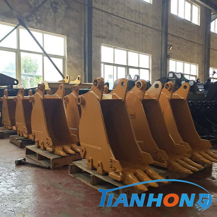 挖掘机铲斗生产厂家供应卡特彼勒420两头忙挖机挖斗