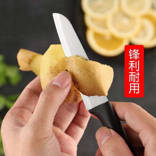 不锈钢水果刀锋利多功能削皮刀具
