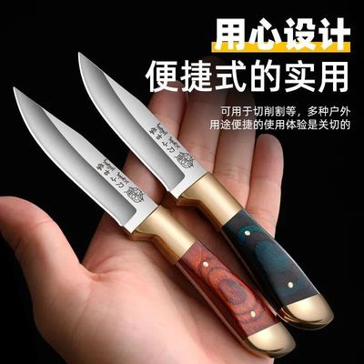 家用水果刀随身便携精品小刀锋利高硬度蒙古手把肉小刀剔肉分割刀