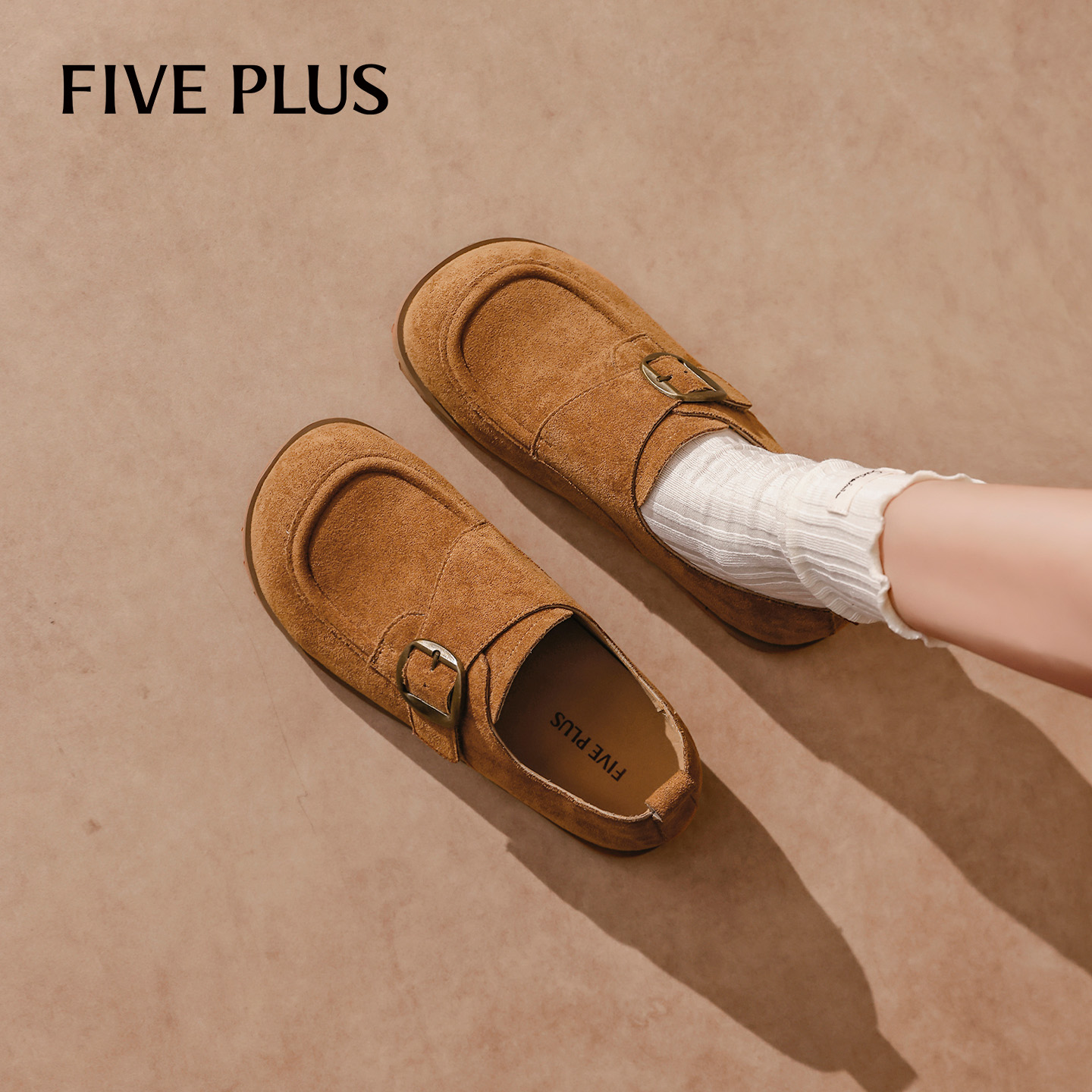 FIVEPLUS勃肯乐福鞋单鞋